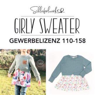 Gewerbelizenz Girly Sweater 110-158 [Digital]