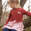 Schnittmuster Pullover für Mädchen handmade
