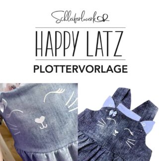 Happy Latz Plottdatei Katzengesicht [Digital]