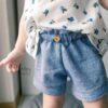 kurze Hose aus Leinen