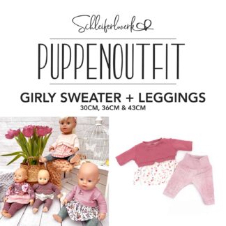 eBook Puppenoutfit - Girly Sweater + Leggings [Digital]