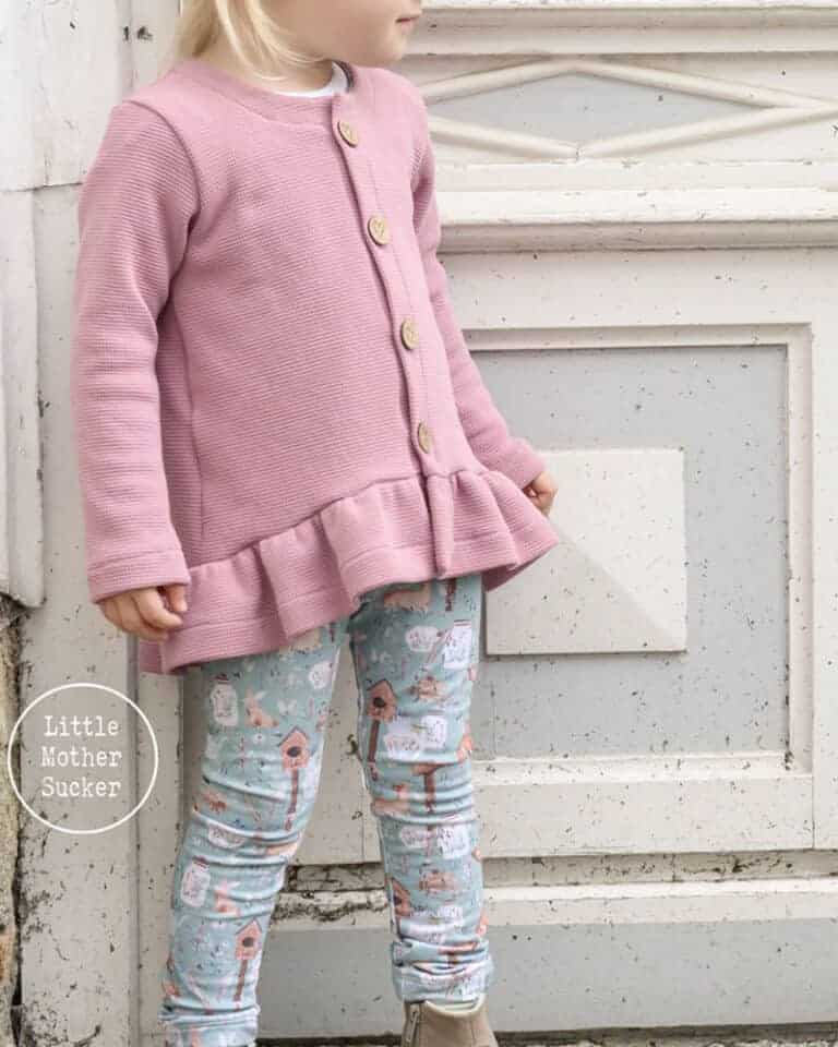 Schnittmuster Cozy Cardigan F R Kinder Schleiferlwerk