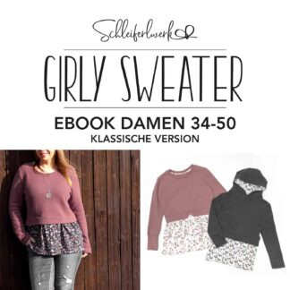 Schnittmuster Girly Sweater Damen 34-50 [Digital]