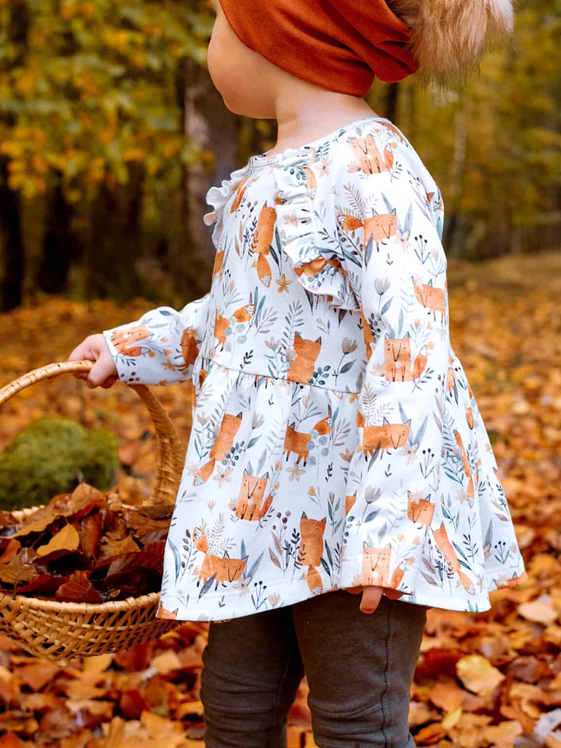 Schnittmuster Ruffled Raglan 62-146 | Schleiferlwerk