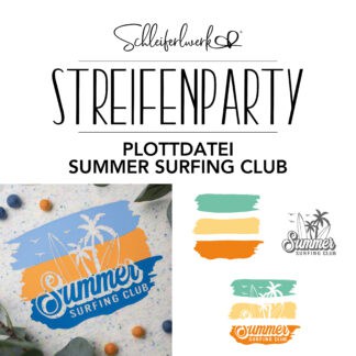 Plotterdatei Summer Surfing Club [Digital]