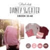 Schnittmuster Dainty Sweater Damen 32-48 [Digital]