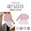 Schnittmuster Girly Sweater 110-158 [Digital]