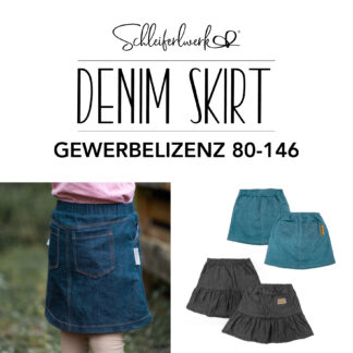 Gewerbelizenz Denim Skirt 80-146 [Digital]