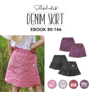 Schnittmuster Denim Skirt 80-146 [Digital]