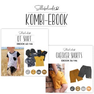 Schnittmuster Checker Shorts und QT Shirt [Digital]