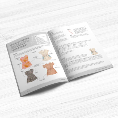 Papierschnittmuster Curly Dress 62-146 – Bild 2