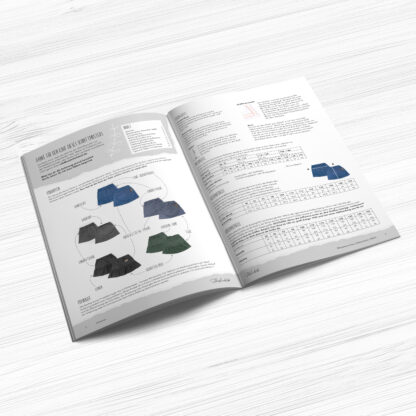 Papierschnittmuster Denim Skirt 80-146 – Bild 2