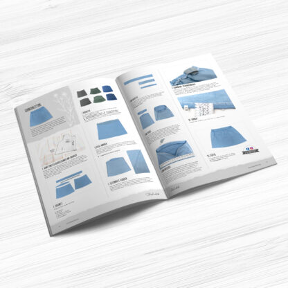 Papierschnittmuster Denim Skirt 80-146 – Bild 3