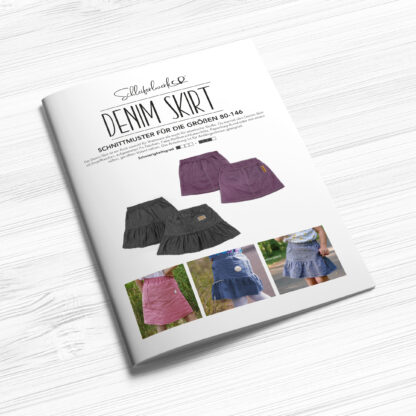 Papierschnittmuster Denim Skirt 80-146
