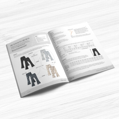 Papierschnittmuster Flared Legs 62-146 – Bild 2