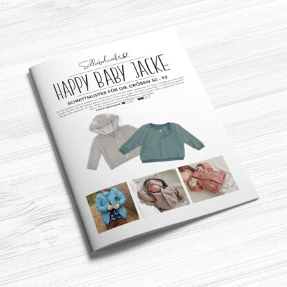 Papierschnittmuster Happy Baby Jacke 50-92
