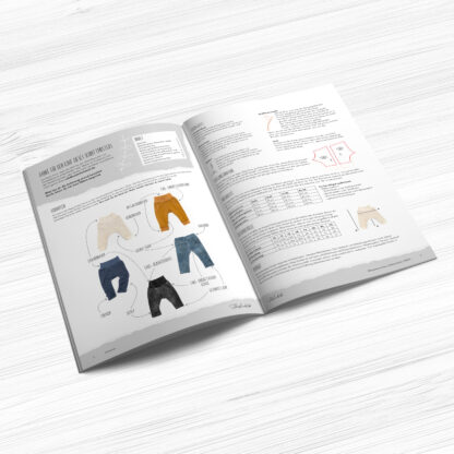 Papierschnittmuster Happy Baby Pants 50-92 – Bild 2