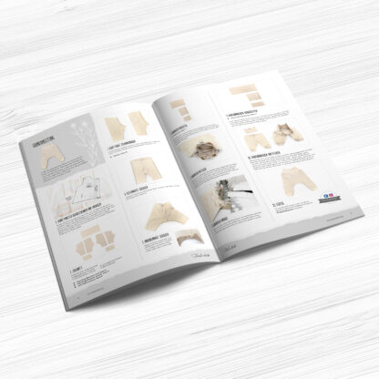 Papierschnittmuster Happy Baby Pants 50-92 – Bild 3