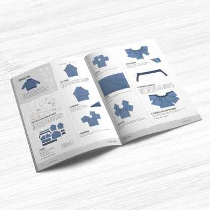 Papierschnittmuster Kuscheltroyer 62-146 – Bild 3