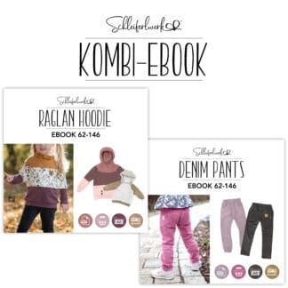 Schnittmuster Raglan Hoodie und Denim Pants [Digital]