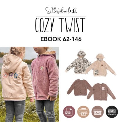 Schnittmuster Cozy Twist Wendejacke 62-146 [Digital]
