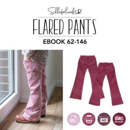Schnittmuster Flared Pants 62-146 [Digital]