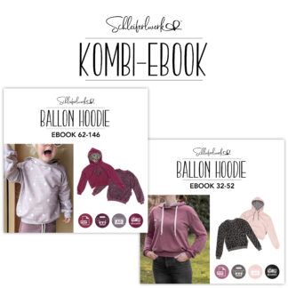 Schnittmuster Ballon Hoodie Kinder und Damen [Digital]
