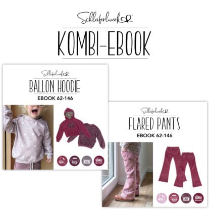 Schnittmuster Ballon Hoodie und Flared Pants [Digital]