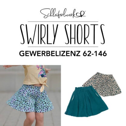 Gewerbelizenz Swirly Shorts 62-146 [Digital]