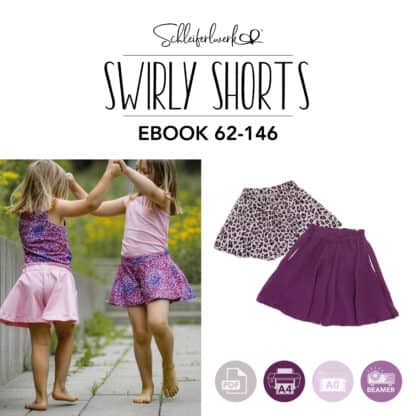 Schnittmuster Swirly Shorts 62-146 [Digital]