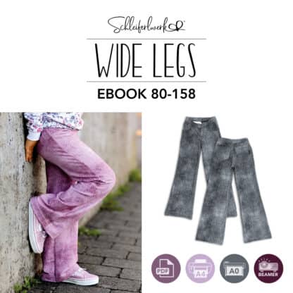 Schnittmuster Wide Legs 80-158 [Digital]